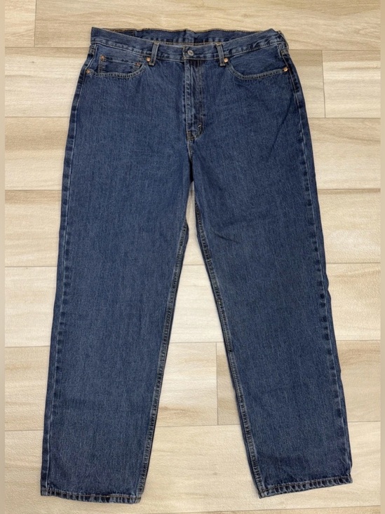 Levi's Other - Levi's 550 Relaxed Fit Tapered Leg Jeans Mens Dark Wash Blue 38X32 Msrs 37x31